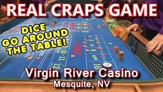 30 MINUTES OF CRAPS! - Live Craps Game #48 - Virgin River Casino, Mesquite, NV - Inside the Casino