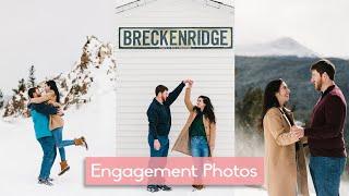 Photographing A Winter Engagement in Breckenridge Colorado