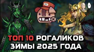 ТОП-10 РОГАЛИКОВ ЗИМЫ 2025 ГОДА! Во что поиграть из жанра roguelike? | Подборка