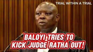 DESPARATE PROSECUTOR BALOYI TRIES TO AID BRIGADIER GININDA AS HE MAKES HIS WAY TO COURT!