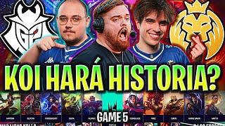 LA MEJOR PARTIDA DE LA HISTORIA DE KOI! - G2 vs MDK Game 5 LEC GRAND FINALS 2024 ESPAÑOL