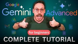 Google Gemini Advanced Tutorial: How to Use & Integrate with Google Workspace in Under 14 Min!