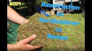 Rasenrechen Vertikutierer oder Rechen #004 | Rasenpflege Lawnrake Verticutter or Rake