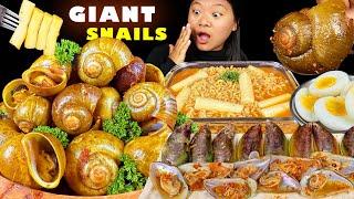 Giant Snail Mukbang | Eating Snail, Mussel With Spicy Ramen Nepali Mukbang