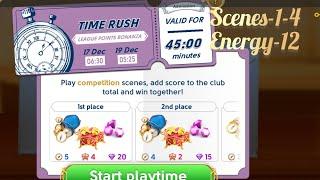 June's Journey Time Rush Today Competition 17-19/12/24 Scene 1 to 4 Energy 12 League Points Bonanza