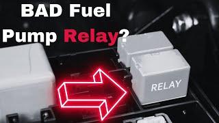 Bad Fuel Pump Relay Symptoms: 6 Common Failure Signs