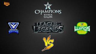 SBENU Sonicboom vs. Jin Air Greenwings | LCK Spring Split 2016 | W8D1 Game 1