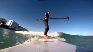 Stand Up Paddleboard SUP Surfing Miami Beach Florida