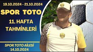 SPOR TOTO 11.Hafta Tahminleri I #Sportototahminleri #sportoto