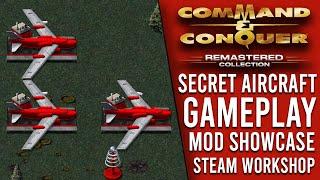 COMMAND & CONQUER REMASTERED -  SECRET SUPERPOWER AIRCRAFT | Mod Showcase Gameplay [2020]