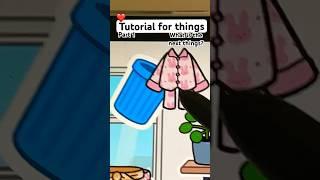 Tutorial for things ️ part 1🫶 what is the next??  #aesthetic #tocaboca