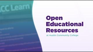 OER at Austin Community College