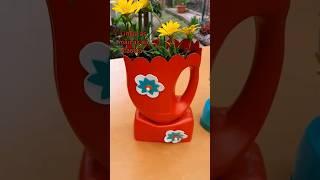 COMO FAZER UM VASO RECICLANDO