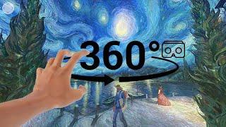 Starry Night and The Night Cafe - Vincent Van Gogh | 360 VR Immersive Experience