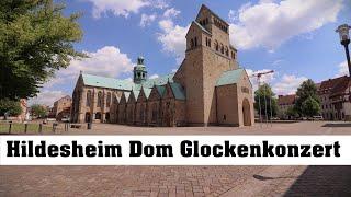 HILDESHEIM (D), Hoher Dom St. Mariä Himmelfahrt, Glockenkonzert am 14.08.2024