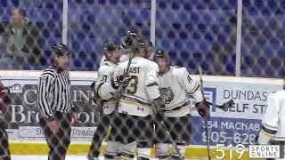 Allan Cup Hockey (Round Robin) - Stoney Creek Tigers vs Southern Shore Breakers (Newfoundland)