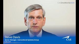 CAE Trax Academy and Transforming Pilot Training Presented by Steve Davis – CAE OneWorld 2020