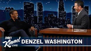 Denzel Washington on Sidney Poitier, High Speed Chases, Cowboys Loss & 91-Year-Old Superfan Surprise