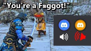 For Honor - Most TOXIC Player ever! (with Angry Voice Chat)