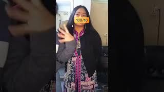 we scanned our outfits on tiktok filter | Faiza Bonney