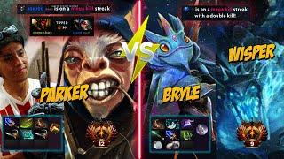 ¡PARKER Y SU MEEPO SON UNOS MONSTRUOS! ¡TREMENDA KCH@DA A WISPER Y BRYLE EN EL RANK MÁS TOP DEL DÍA!