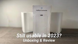 Apple AirPort Extreme - Usable in 2023? Unboxing & Review