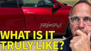 Complete ROBOTAXI REVIEW--From A First Customer!