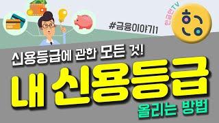 내 신용등급 올리는 방법!!! 신용등급에 관한 모든 것!