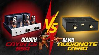 AudioNote iZero vs Cayin CS 55A