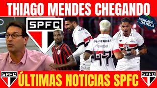 SPFC HOJE - AGORA VAI! ATUALIZAÇÕES DE THIAGO MENDES, SÃO PAULO ABRE VANTAGEM NA COPA DO BRASIL E +