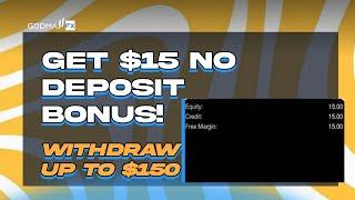 Instant $15 Welcome Bonus + $15 No Deposit Bonus 2024 | No deposit required