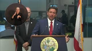 Florida governor updates Tallahassee on hurricane prep