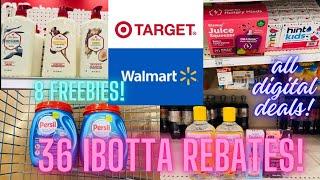 Midweek Walmart and Target haul! 8 free items! 36 IBOTTA rebates!