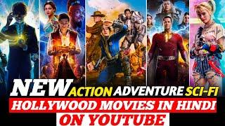 Top 10 Best Sci-fi/Action Hollywood Movies in Hindi on YouTube | 2024 Hollywood Movies in Hindi