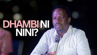 Fahamu Dhambi ni Nini! | Maelezo ya Kina maana kamili ya dhambi - Prophet Simon Charisma