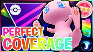 THE BEST MOVEPOOL! *SUPER RARE* 100% LEVEL 51 MEW IS SUPER STRONG IN THE MASTER LEAGUE | GBL