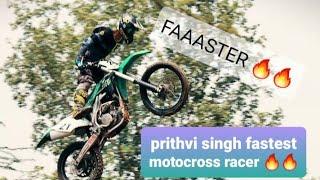 prithvi singh dhillon  motocross racer  fastest timing at ludhiyana dirt park overall winner 