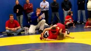 Sean Arnold (Newtown Wrestling) vs. New Fairfield (2) - 12/6/07