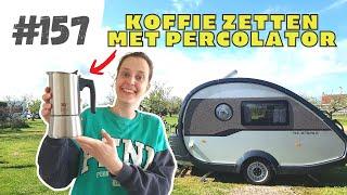 #157 WE TESTEN ONZE NIEUWE PERCOLATOR I Minicamping Victoria in Oostkapelle