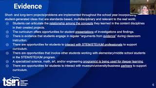 TN STEM and STE(A)M Designation Rubric Webinar Series 2: Curriculum and Instruction