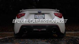 SUBARU BRZ UEL CATLESS EXHAUST SOUND CLIPS