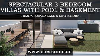 Santa Rosalia Lake & Life Resort - 3 Bedroom Luxury Villas - SR06 - Chersun Properties