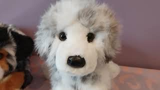 Unboxing Skylar the Australian Shepherd Plush Puppy by Douglas Cuddle Toys 🩵🩶