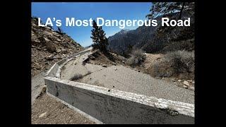 California Highway 39 Exclusive Photos - LA's Most Dangerous Road Closed for More Than 45 Years SR39