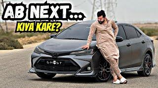 Ab Ghost ke  Sath Kiya kiya Jaye|Rims| Wrap Utar dee!!