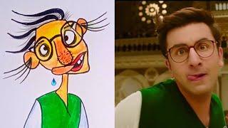 Galti Se Mistake Meme Drawing Full Video Song |Ranbir, Pritam, Arijit, Katrina, #Sanjeeb Funny Arts