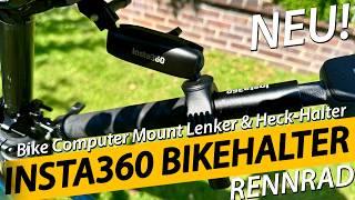 ‍️  NEW: Insta360 Bike Computer Mount Handlebar & Rear Mount #Insta360