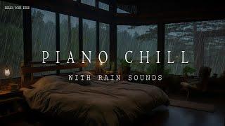 Gentle Rain on the Window for Peaceful Sleep ️ Piano Tunes to Cure Insomnia & Rejuvenate Your Night