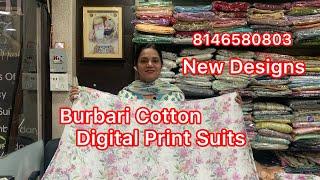 Burbari Cotton Digital Print Suits # New Designs # 8146580803 # 3/6/24