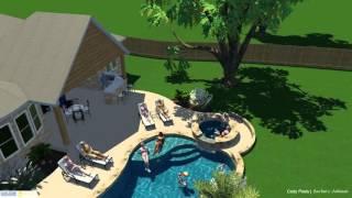 The Villasenor Pool - Designed by Zach Johnson - Cody Pools